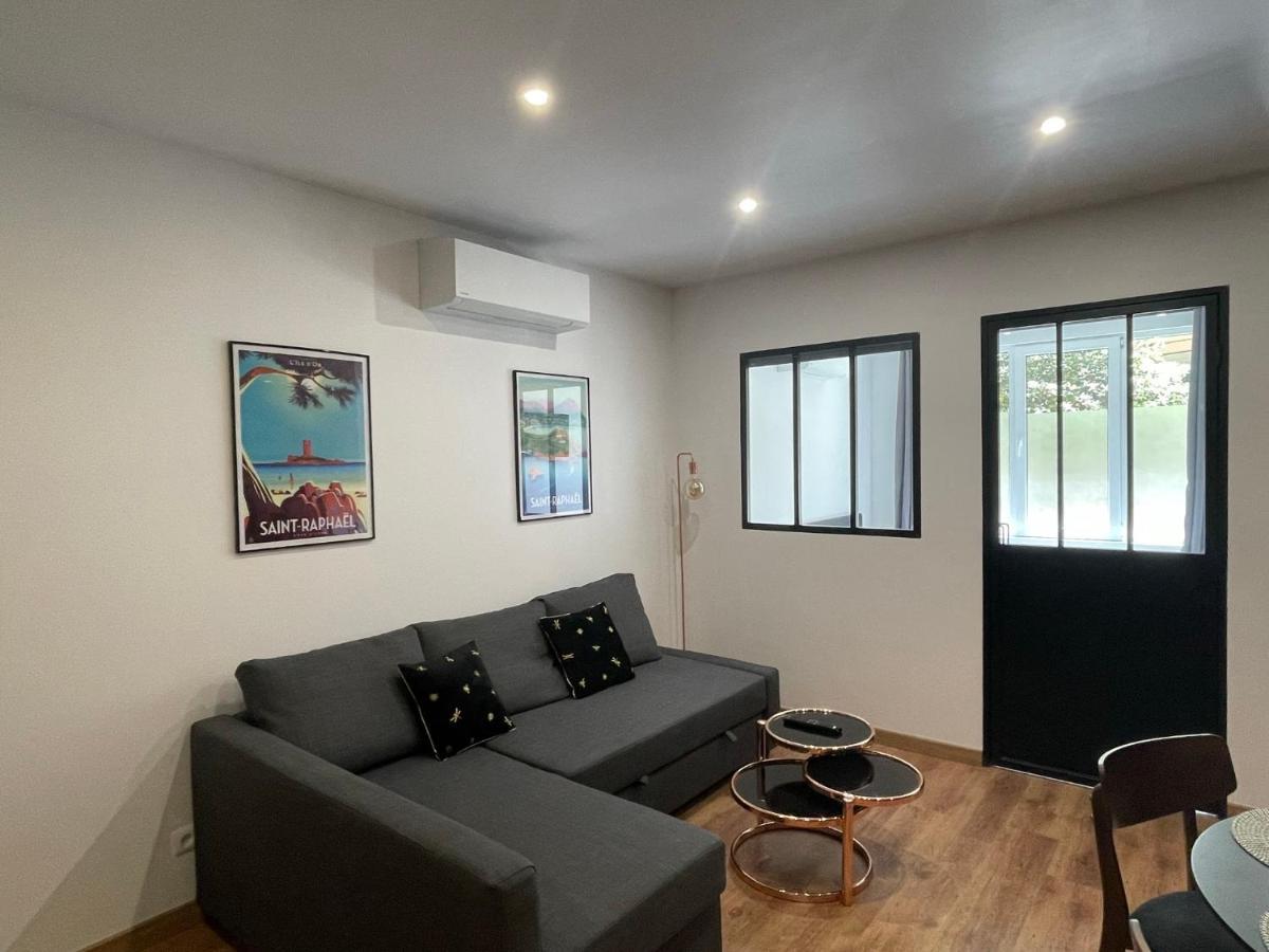 Villa Honore, Veritable Tout A Pied, Plein Centre-Ville, Plage A 5Min A Pied Saint-Raphael  Luaran gambar