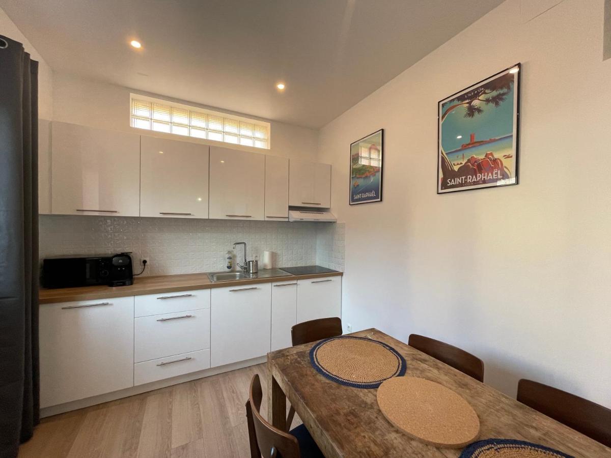 Villa Honore, Veritable Tout A Pied, Plein Centre-Ville, Plage A 5Min A Pied Saint-Raphael  Luaran gambar
